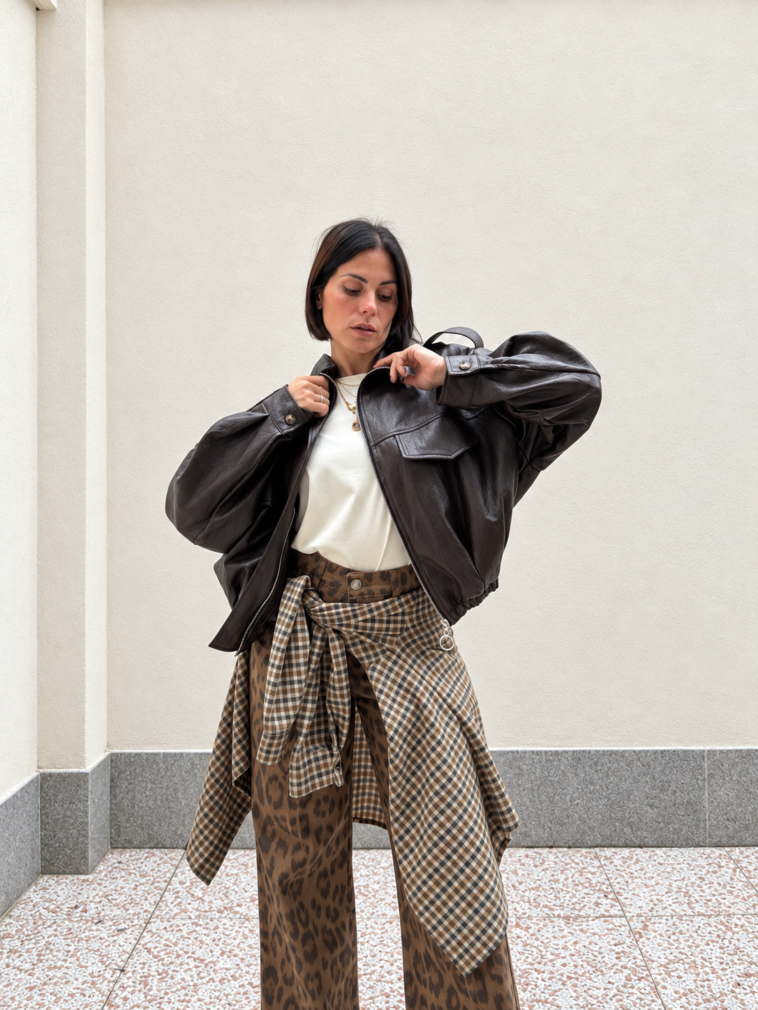Camicia a quadretti
