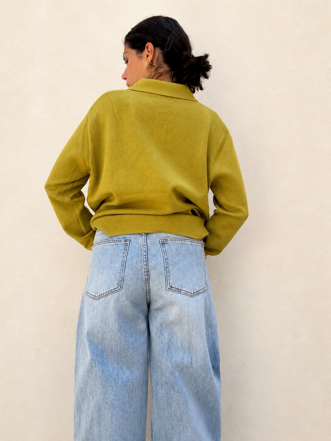 Jeans Denim Wide Leg