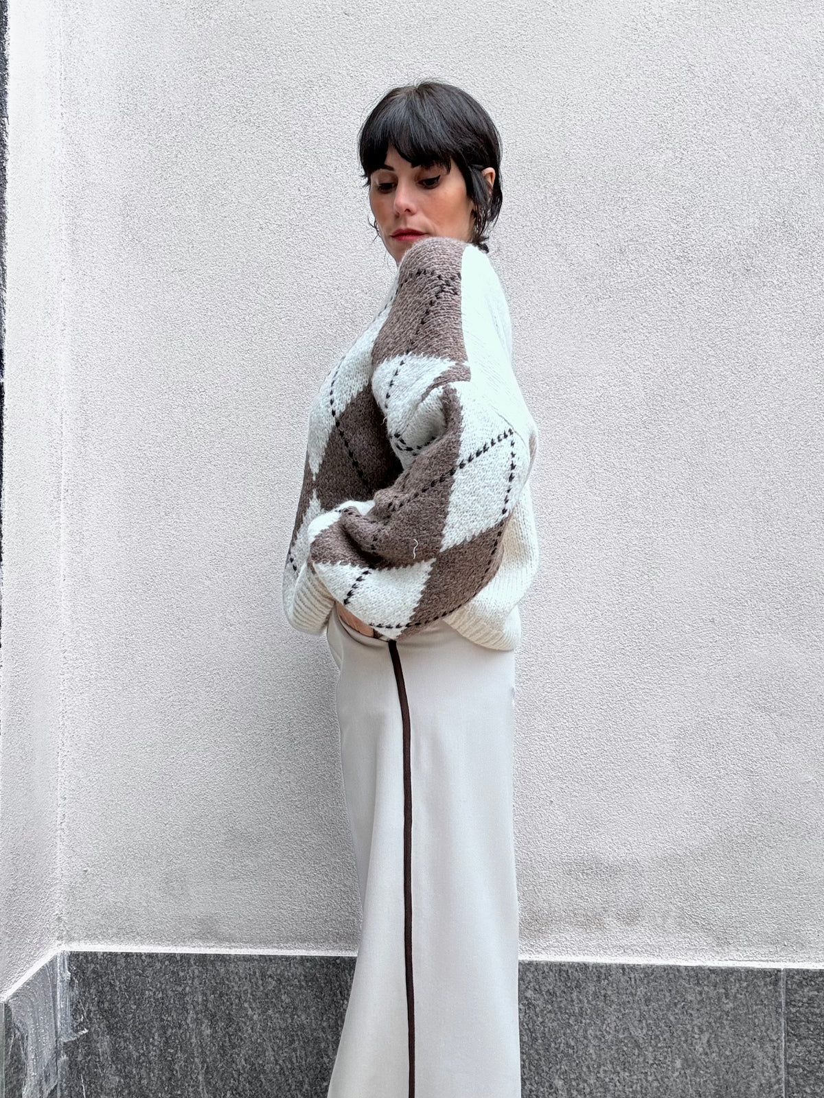 Pantalone Crema