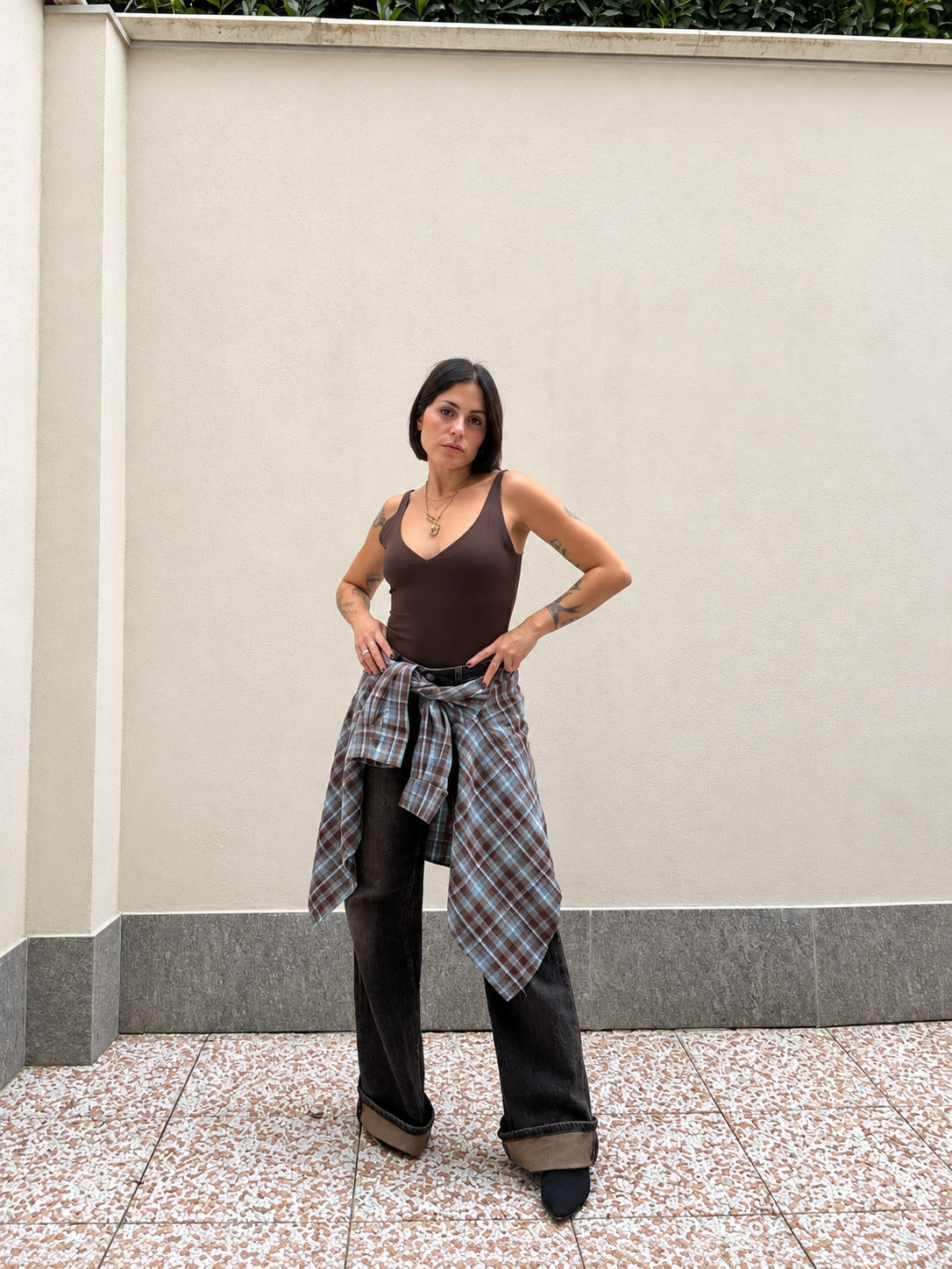 Camicia Oversize con taschino