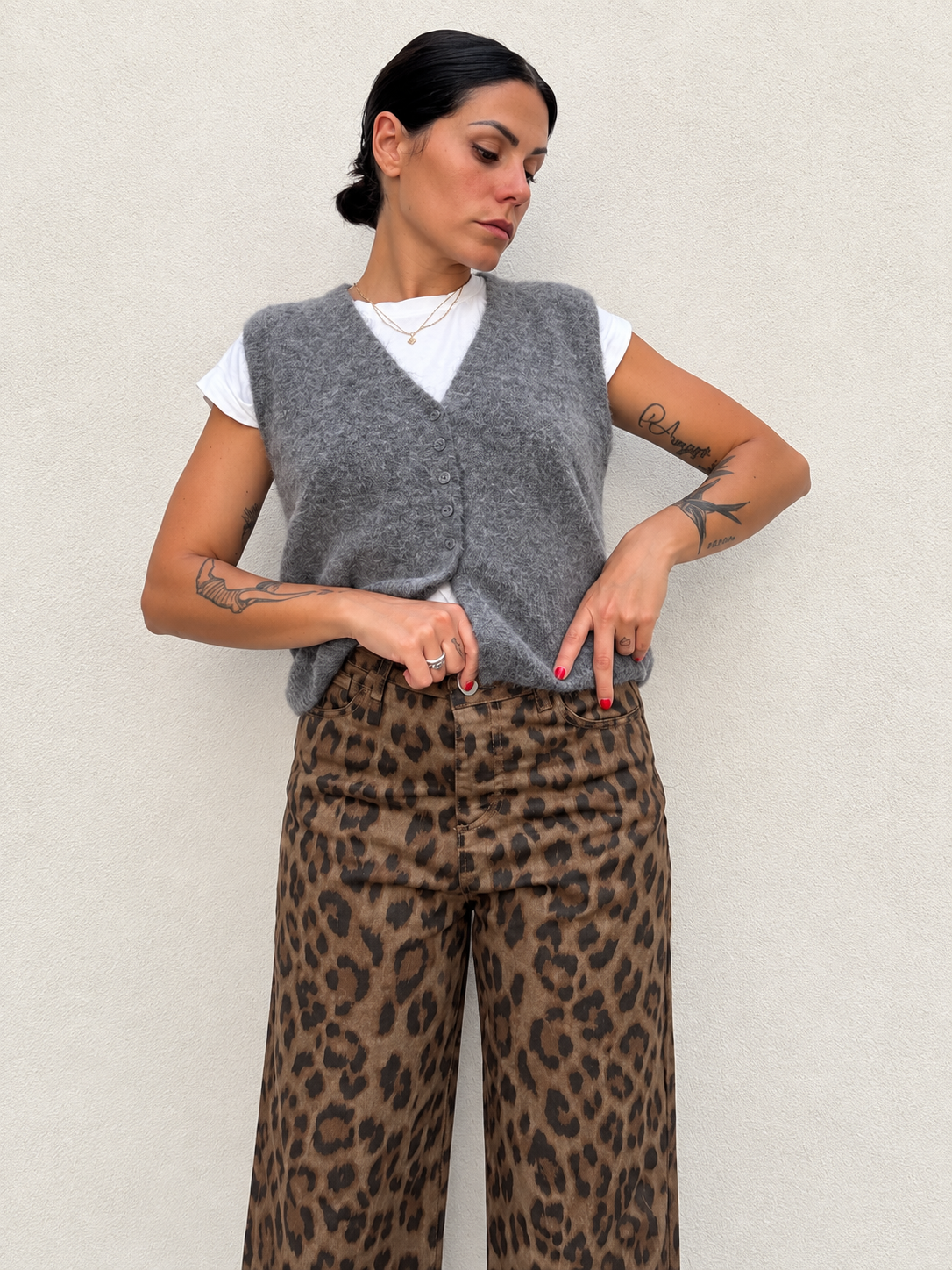 Gilet Cozy Grigio