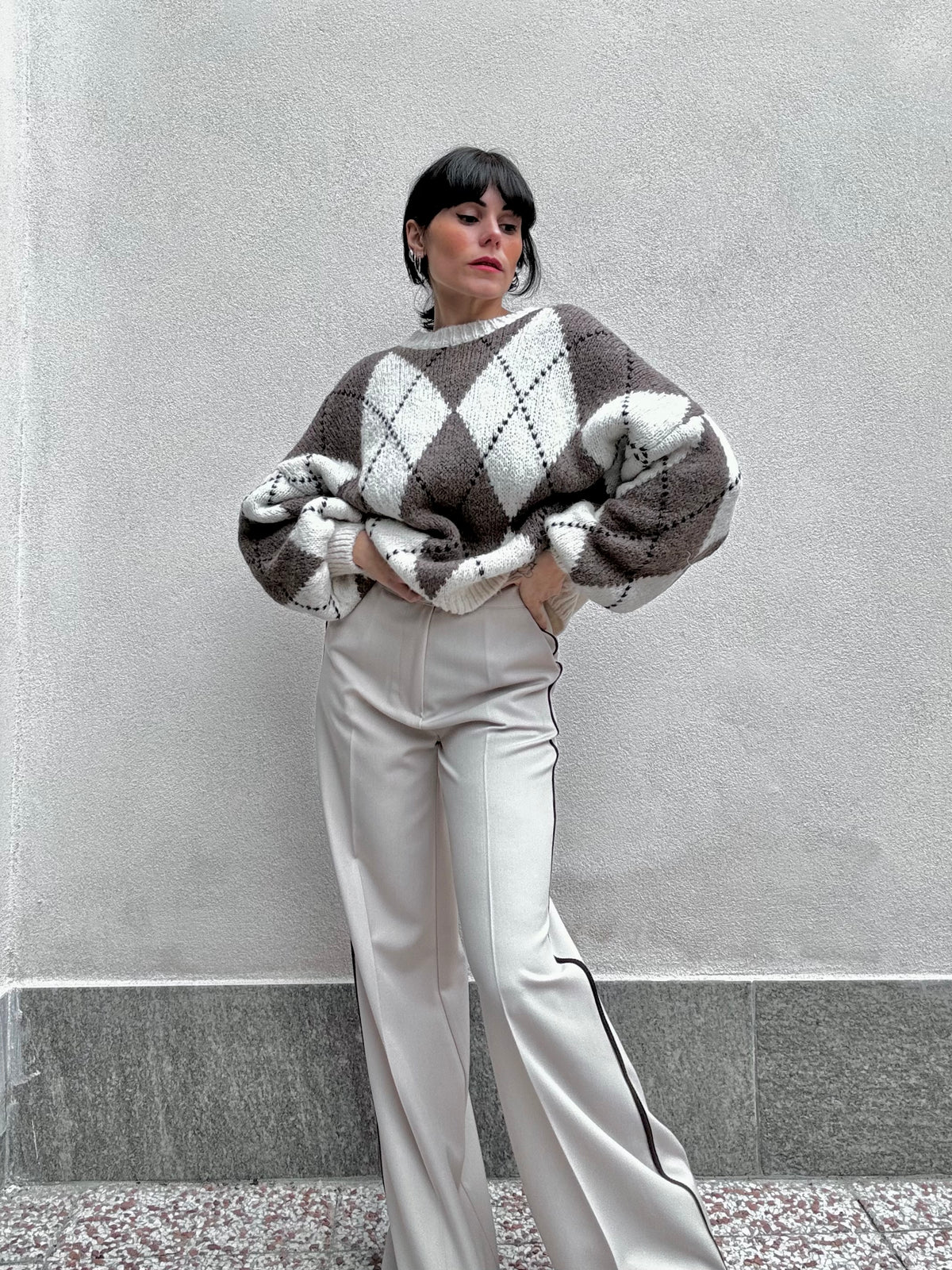 Pantalone Crema