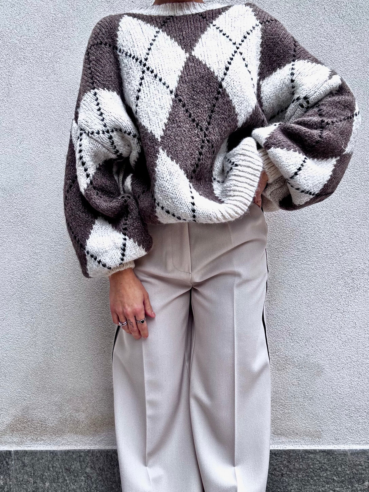 Pantalone Crema
